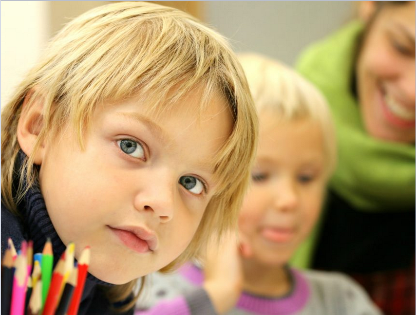 Enfant à l'école