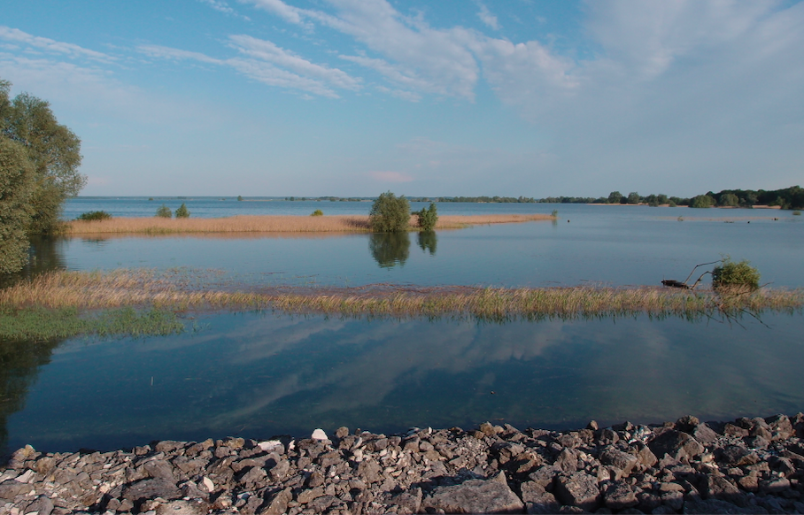 vue sur un lac